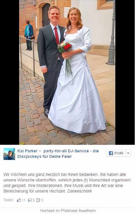 Hochzeit Parker